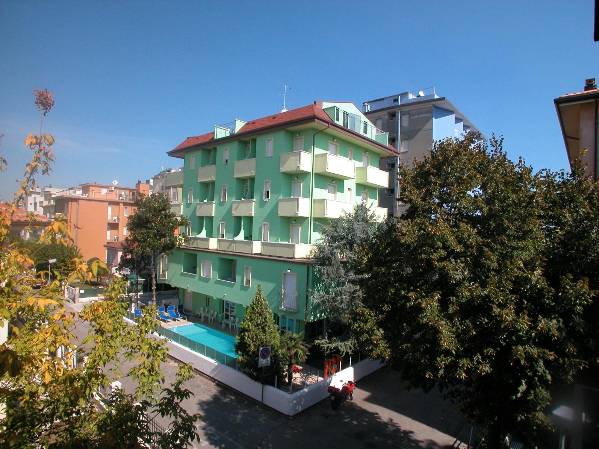 Residence Eurogarden Rimini Ngoại thất bức ảnh